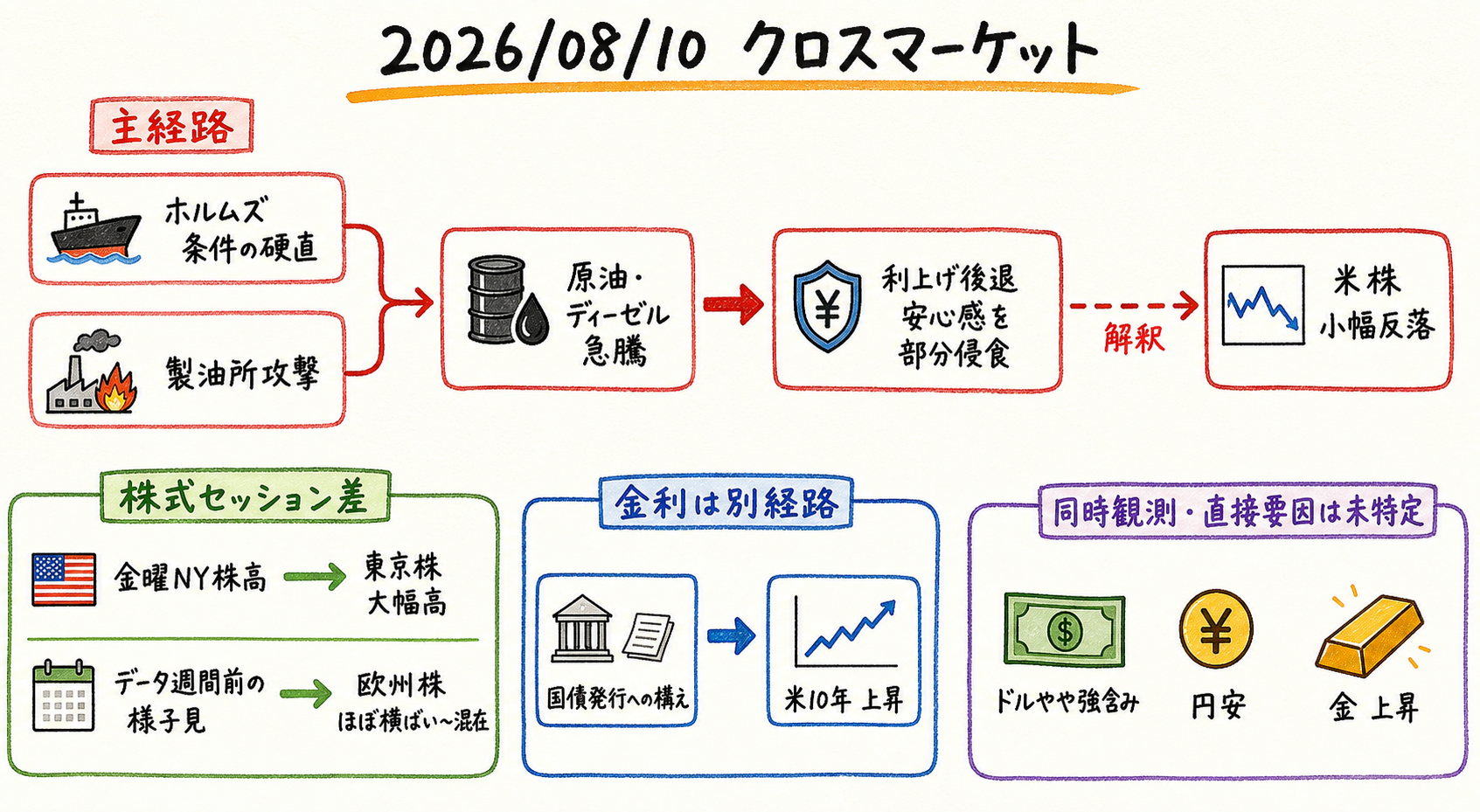 クロスマーケット関係図